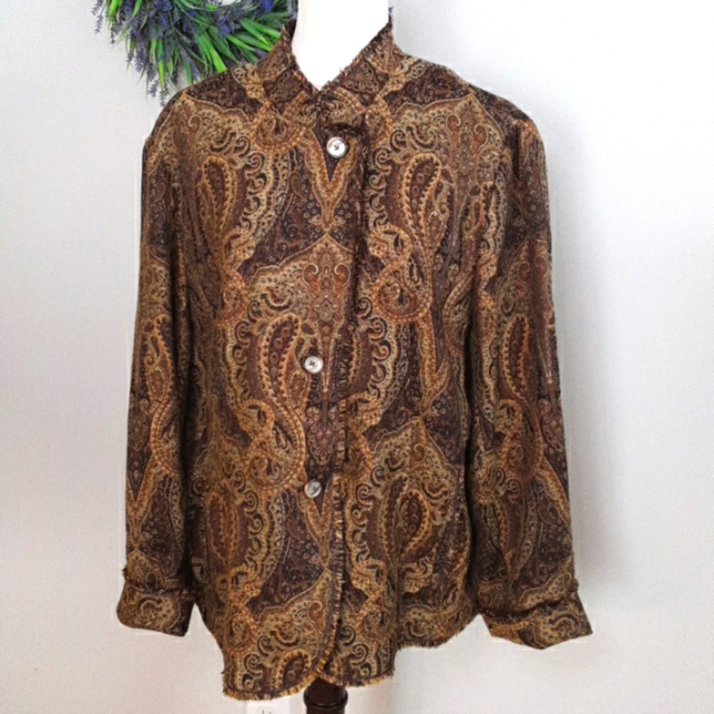 🍁JONES NY Tapestry Jacket/Blazer